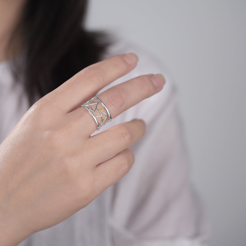 Outside my Window - Adjustable Ring