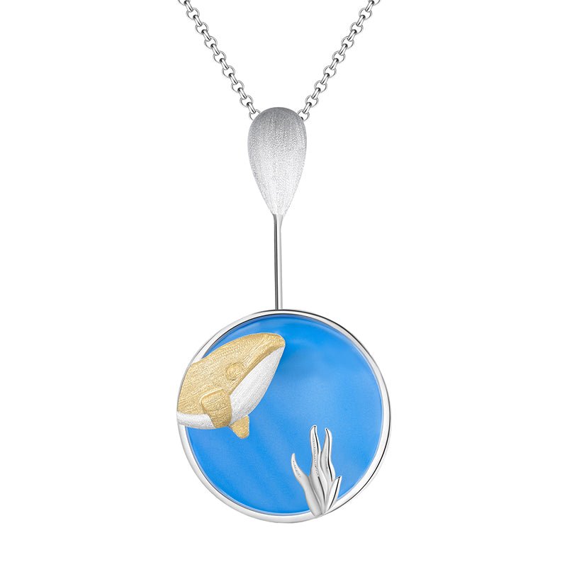 Wandering Whale - Pendant Necklace | NEW