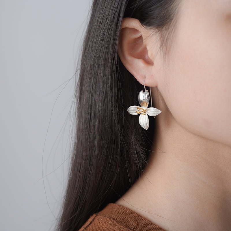 Holy Flower - Dangle Earrings