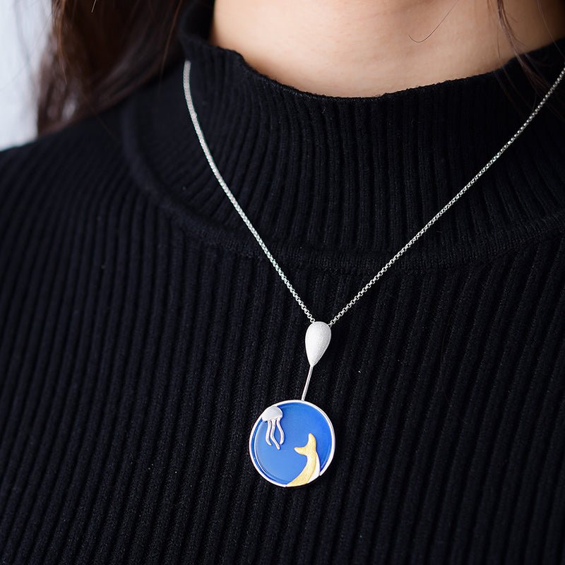 Wandering Whale - Pendant Necklace | NEW