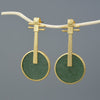 Aventurine Banjo - Dangle Earrings