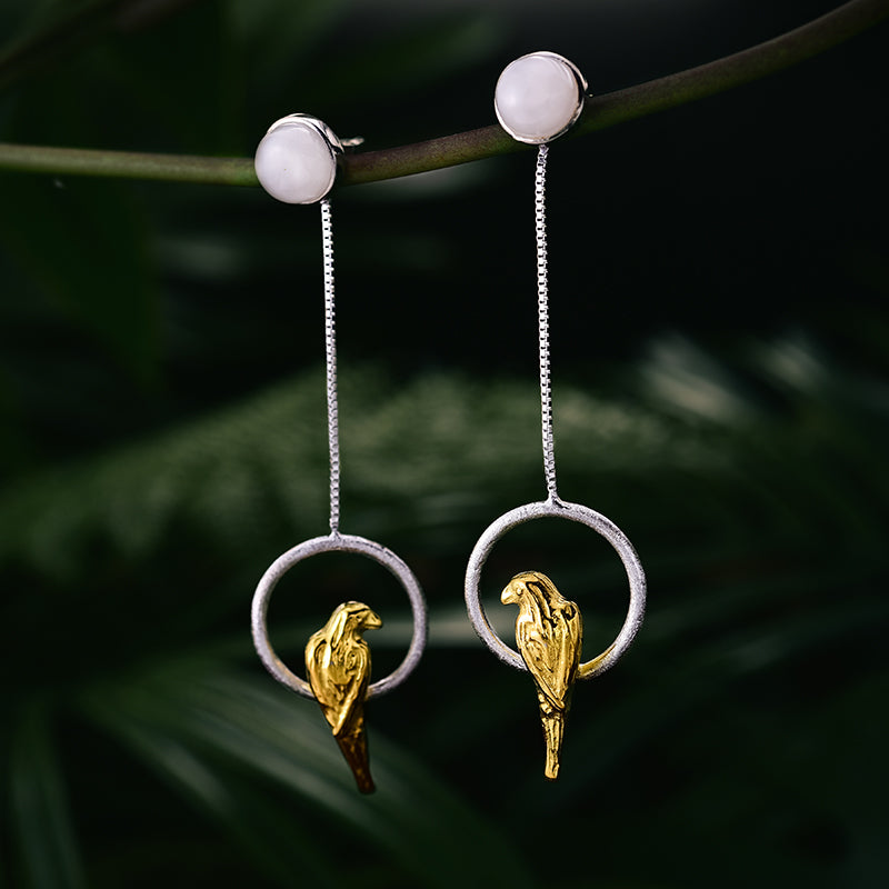 Parrot's Party - Drop Earrings | NEW - MetalVoque