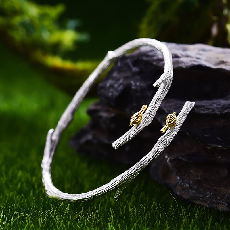 Bird's Marriage - Handmade Bangle | New - MetalVoque