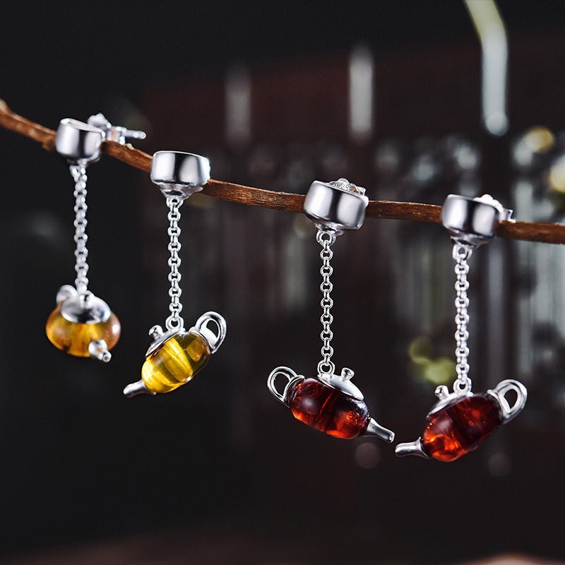 Tea Time - Dangle Earrings | NEW - MetalVoque