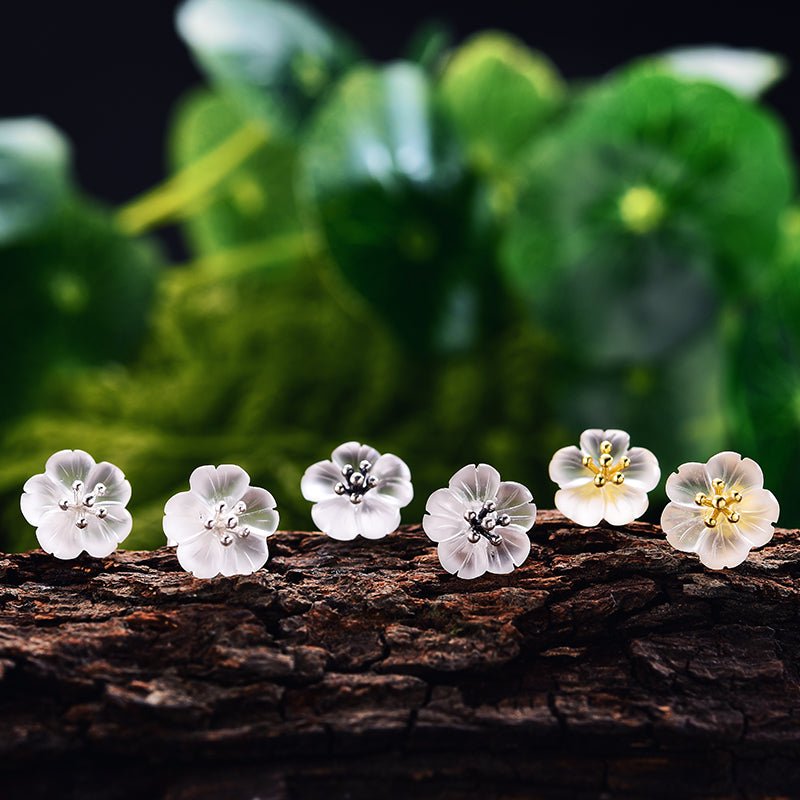 Rainy Flower - Stud earrings | NEW - MetalVoque