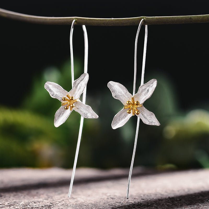 Poetic Clover - Dangle Earrings - MetalVoque