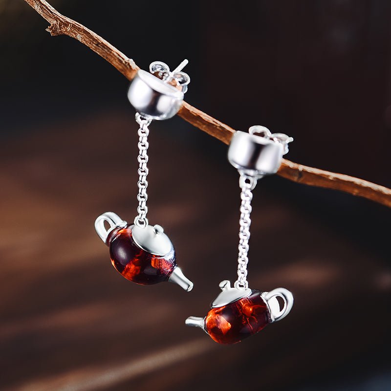 Tea Time - Dangle Earrings | NEW - MetalVoque