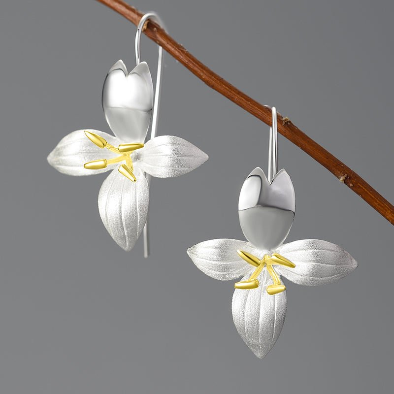 Holy Flower - Dangle Earrings