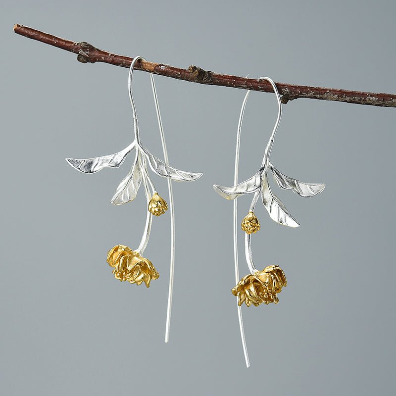 Cherry Blossoms - Dangle Earrings