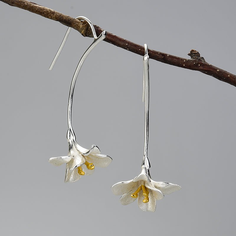 Freesia Flower - Dangle Earrings | NEW