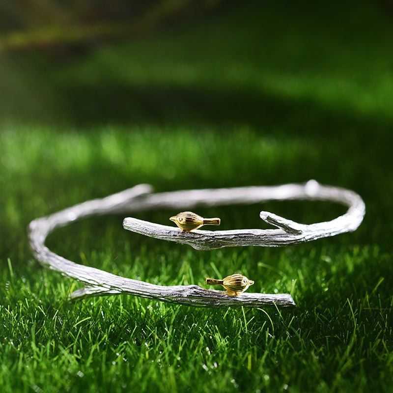 Bird's Marriage - Handmade Bangle | New - MetalVoque