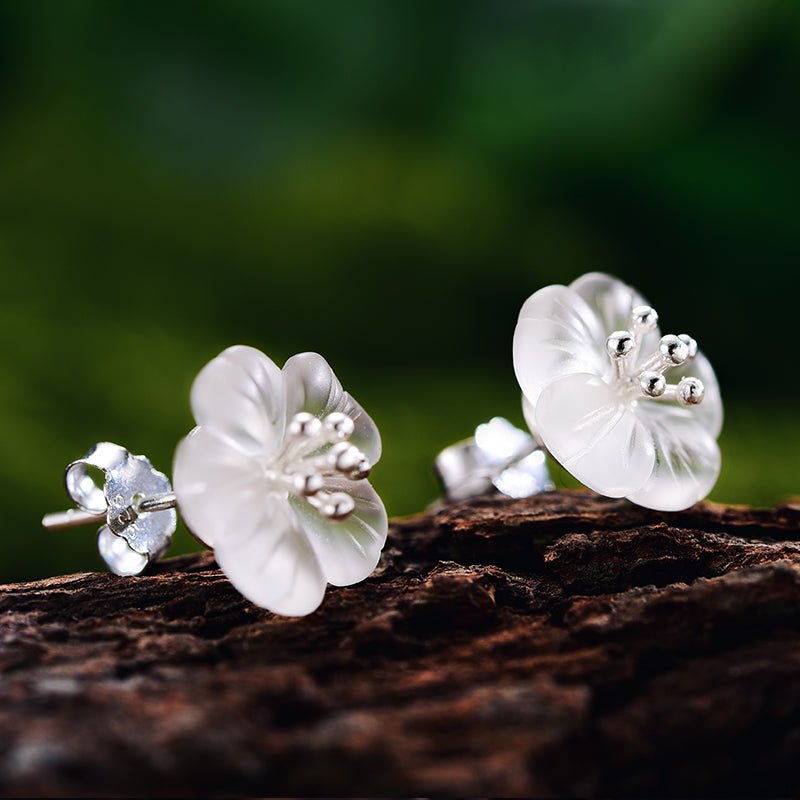 Rainy Flower - Stud earrings | NEW - MetalVoque