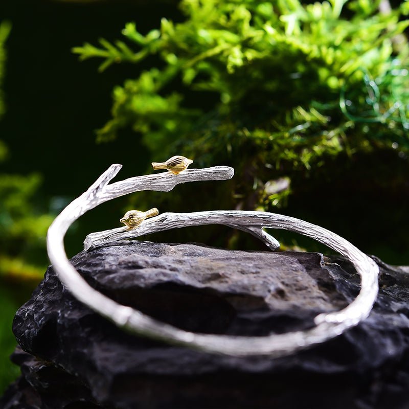 Bird's Marriage - Handmade Bangle | New - MetalVoque