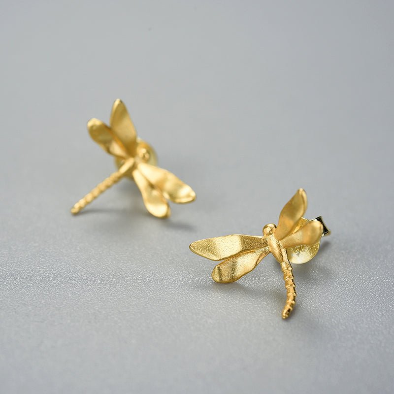 Cute Dragonfly - Stud Earrings