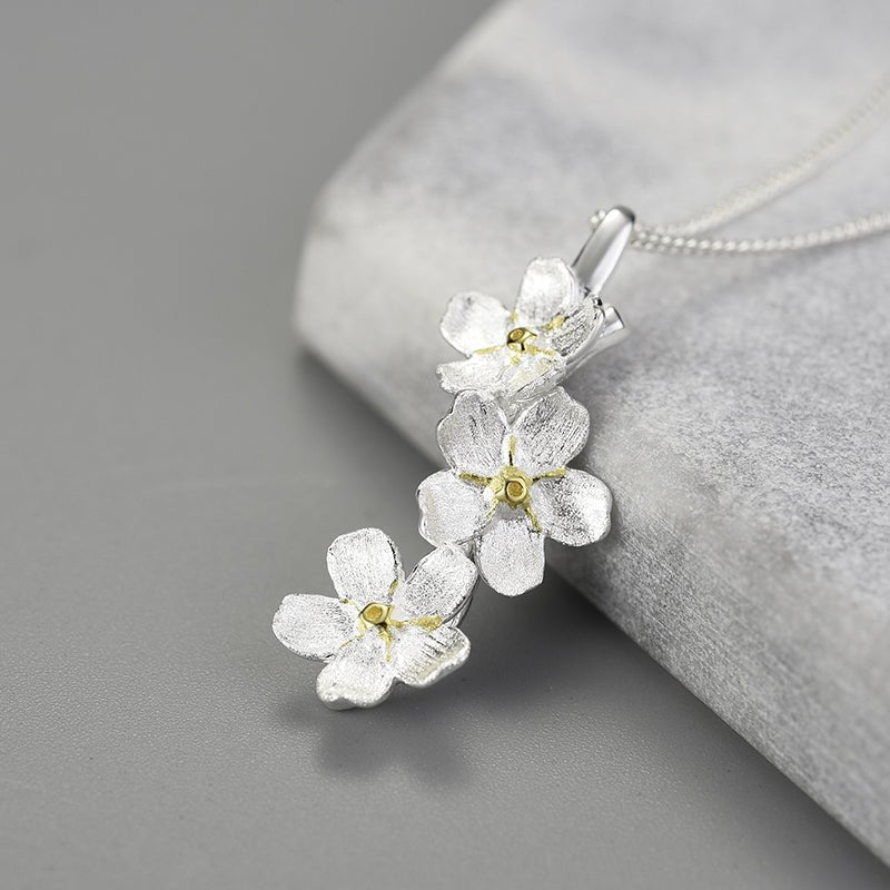 Forget-me-not Flower - Handmade Necklace