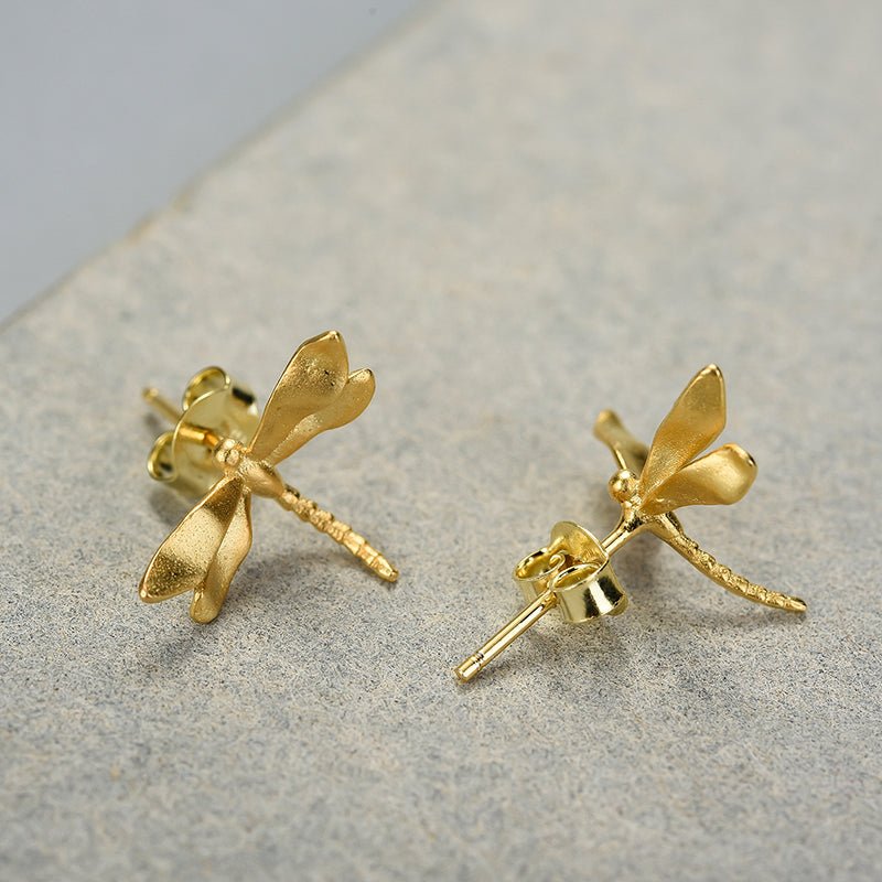 Cute Dragonfly - Stud Earrings