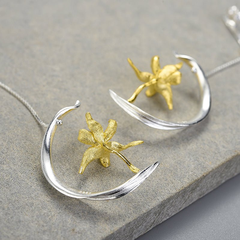 Iris Ballet - Dangle Earrings