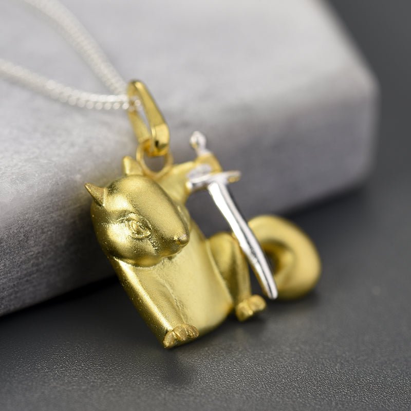 King Squirrel - Handmade Necklace