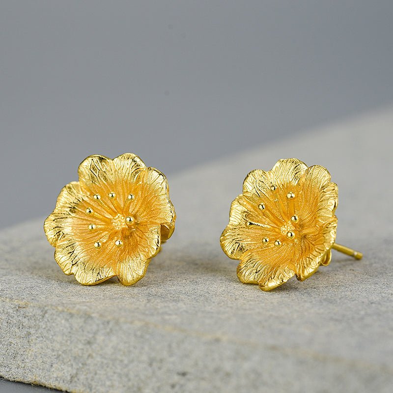 Wild Rose - Stud Earrings