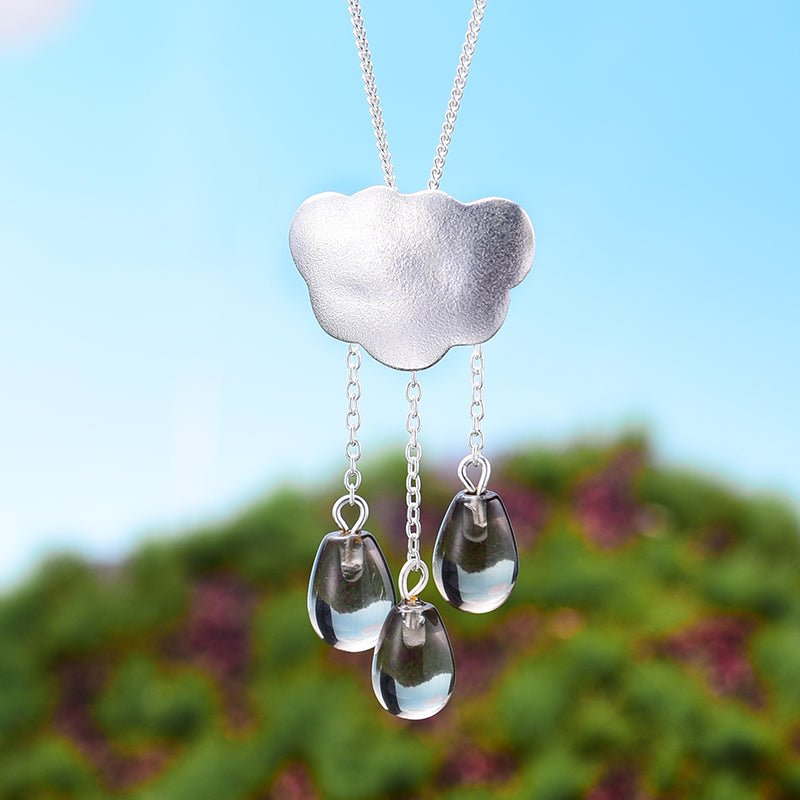 Rainy Cloud - Handmade Pendant | NEW - MetalVoque