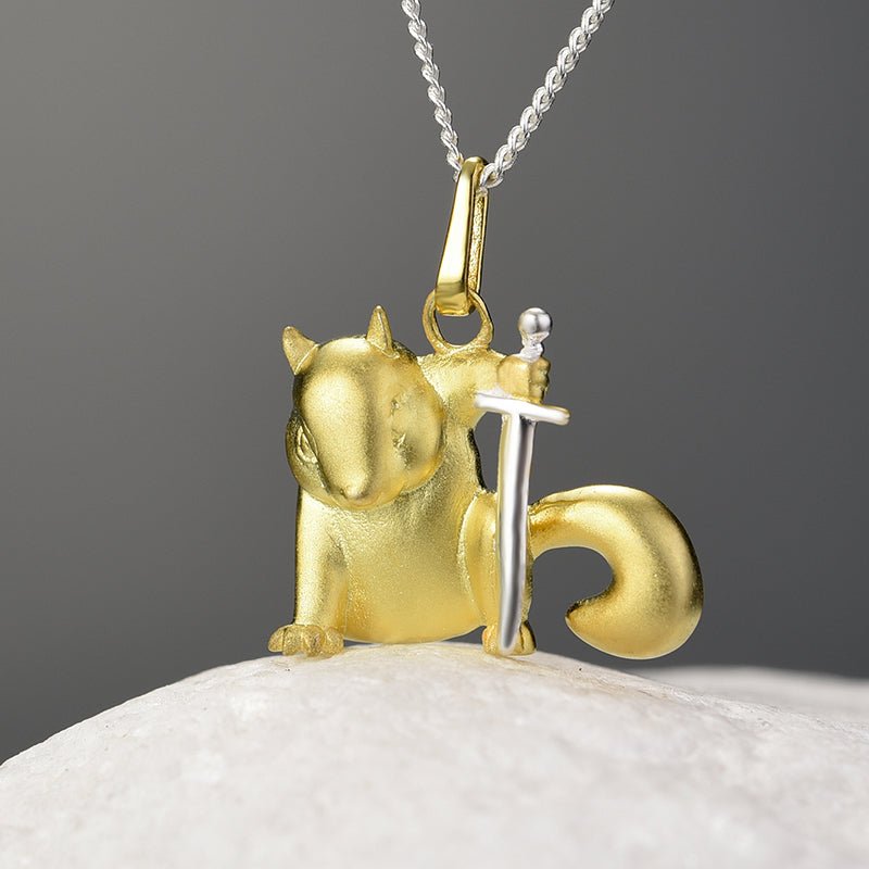 King Squirrel - Handmade Necklace