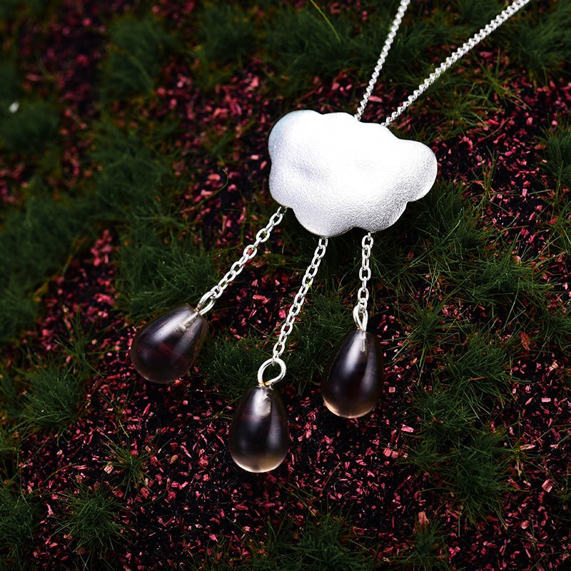 Rainy Cloud - Handmade Pendant | NEW - MetalVoque