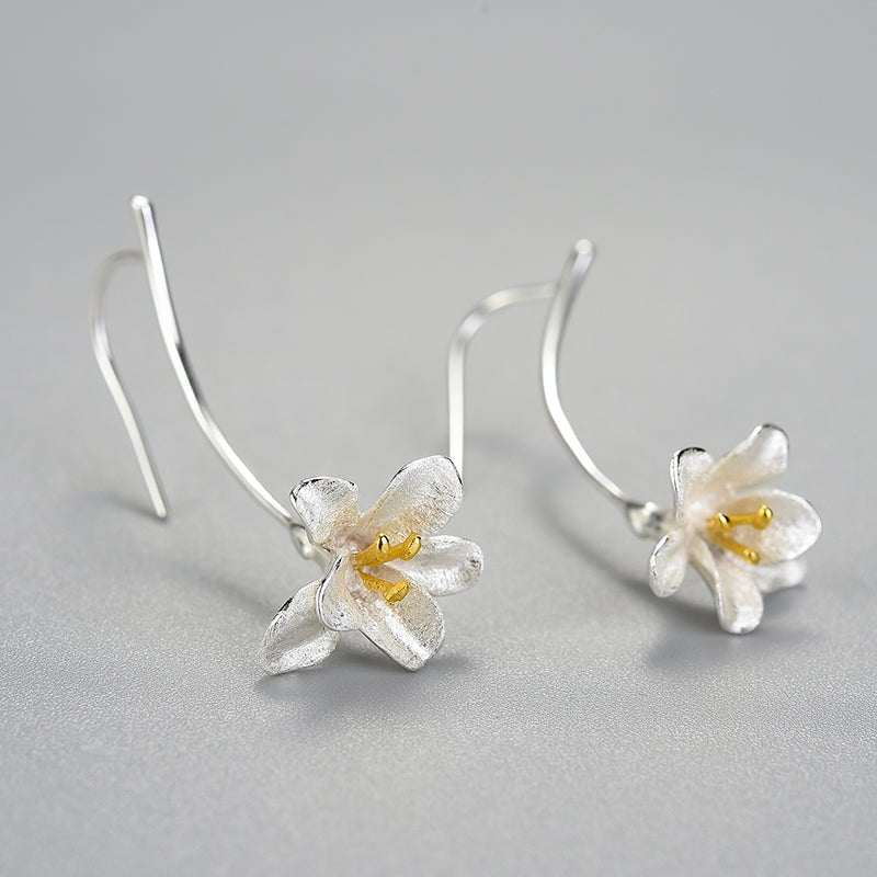 Freesia Flower - Dangle Earrings | NEW