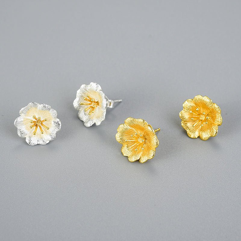 Wild Rose - Stud Earrings