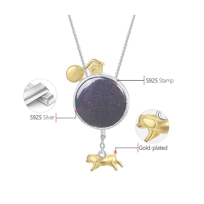 Dog's Universe - Handmade Pendant | NEW - MetalVoque