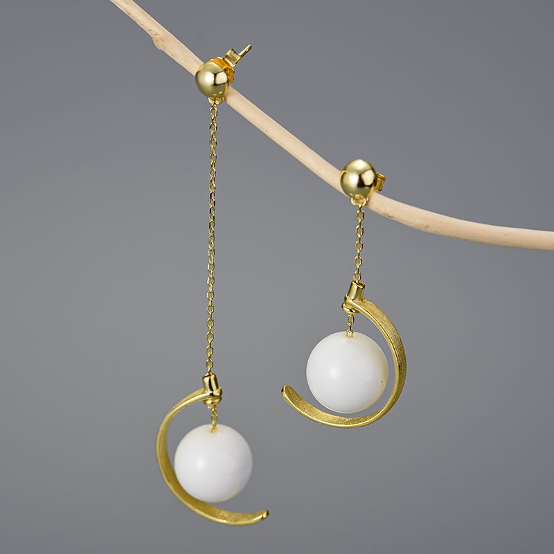 Pearl Ballet - Dangle Earrings