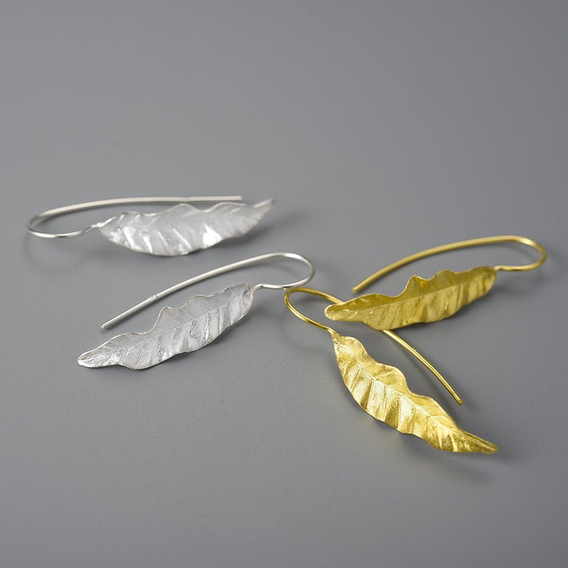 Summer Leaf - Dangle Earrings