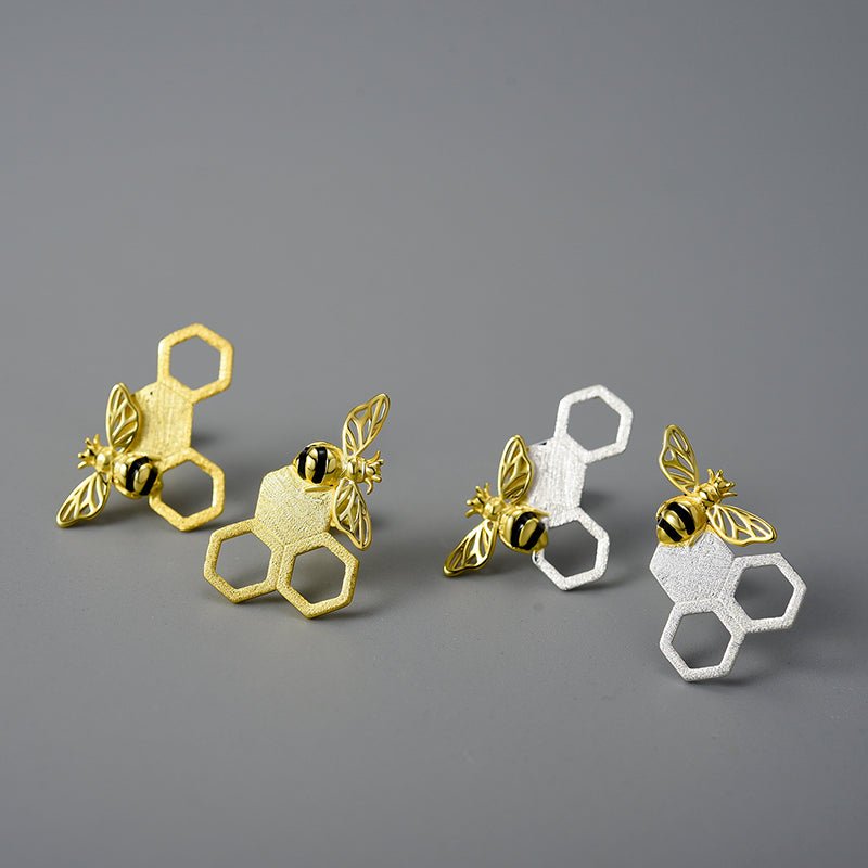 Honeybee Guard - Stud Earrings