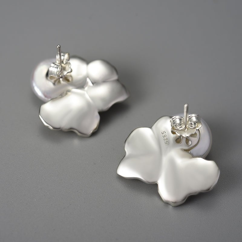 Baroque Pearl - Stud Earrings | NEW