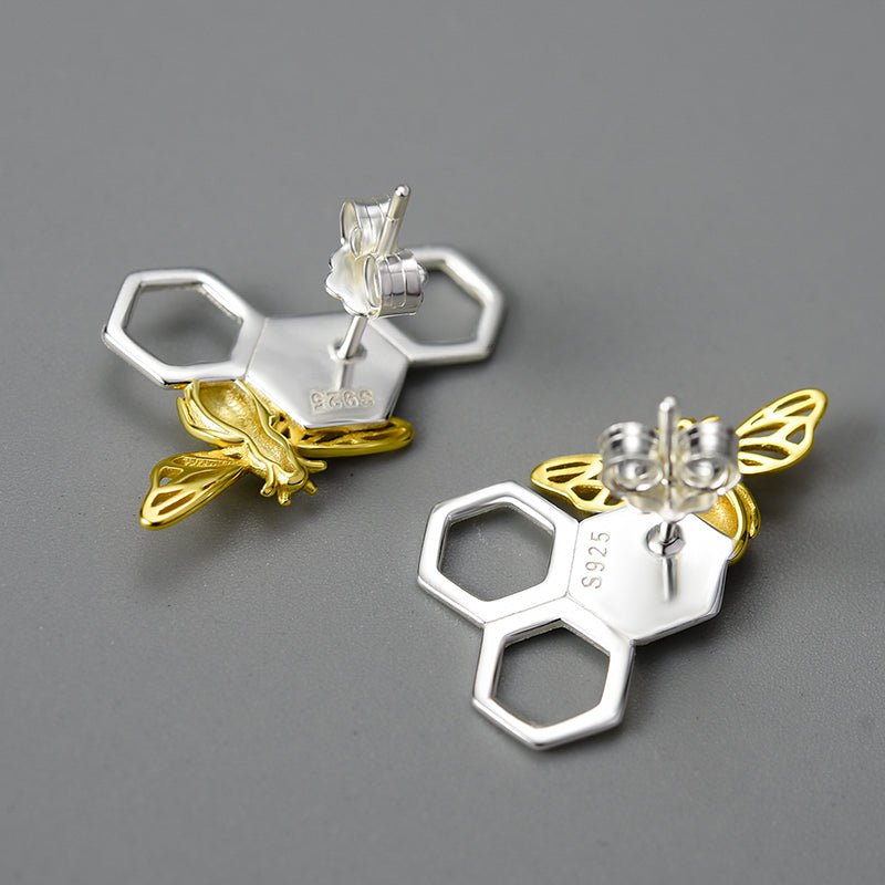 Honeybee Guard - Stud Earrings