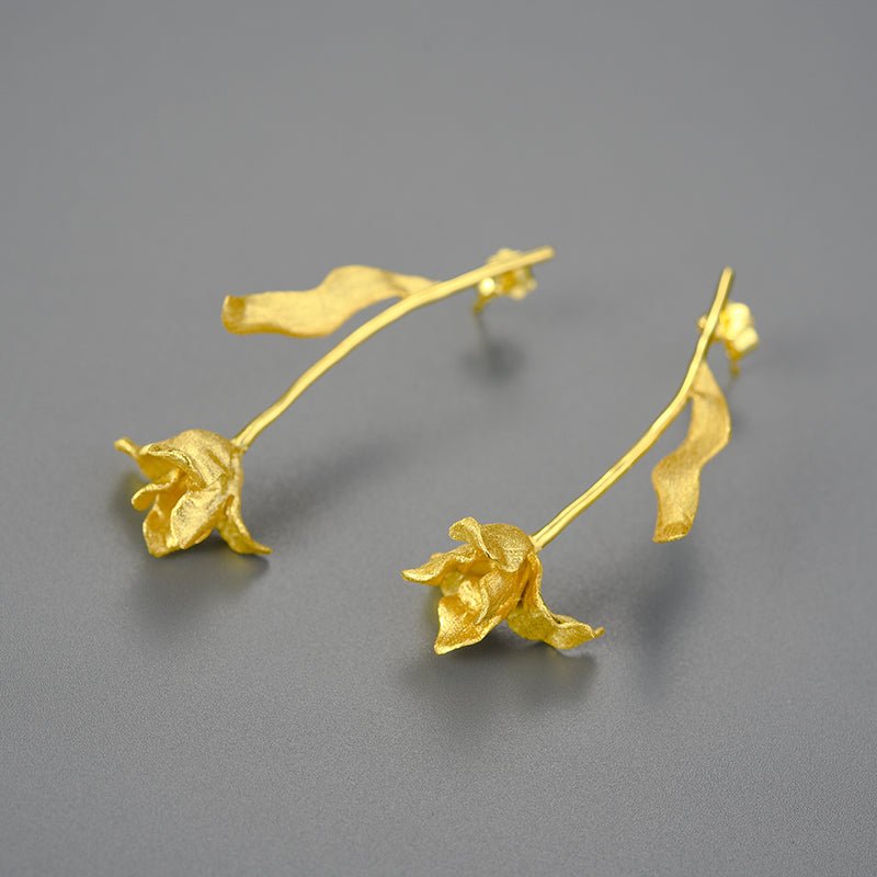 Elegant Tulip - Dangle Earrings