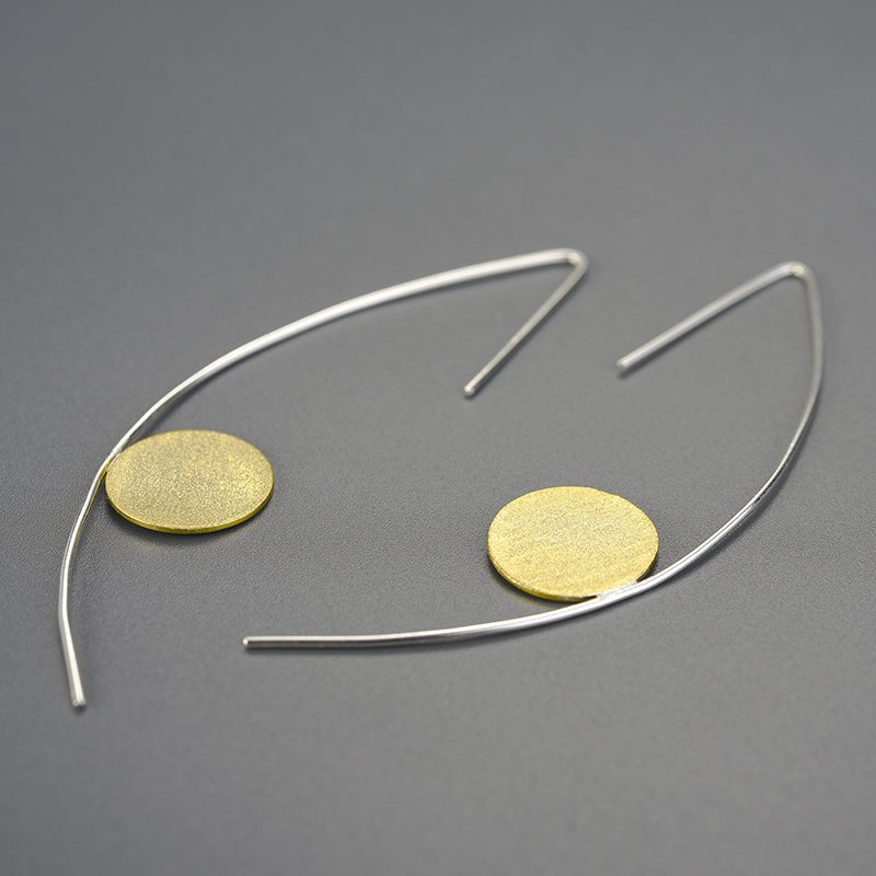 Minimalistic Eyes - Dangle Earrings