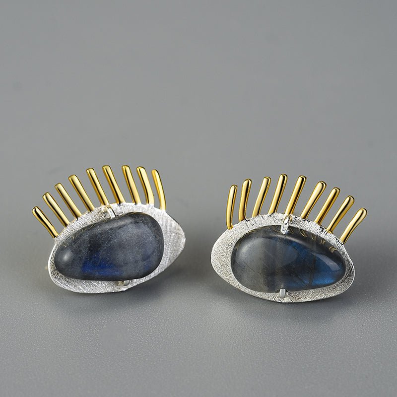 Blind Eyed - Stud Earrings | NEW - MetalVoque