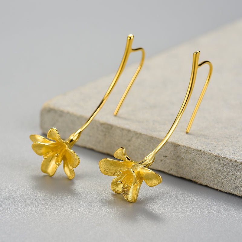 Freesia Flower - Dangle Earrings | NEW