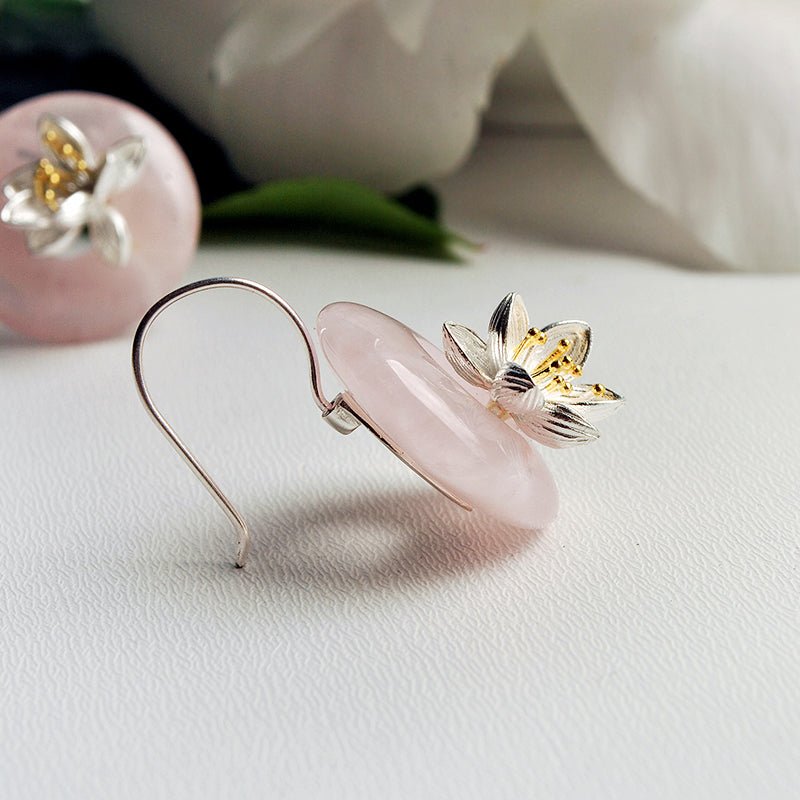 Whispering Lotus - Handmade Earrings | NEW - MetalVoque