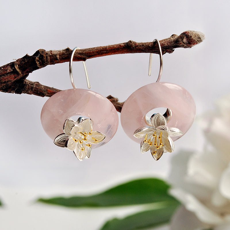 Whispering Lotus - Handmade Earrings | NEW - MetalVoque