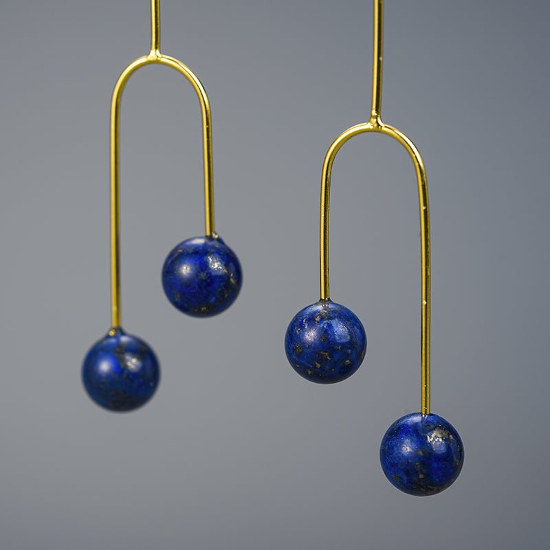 Lapis Rain - Drop Earrings | NEW