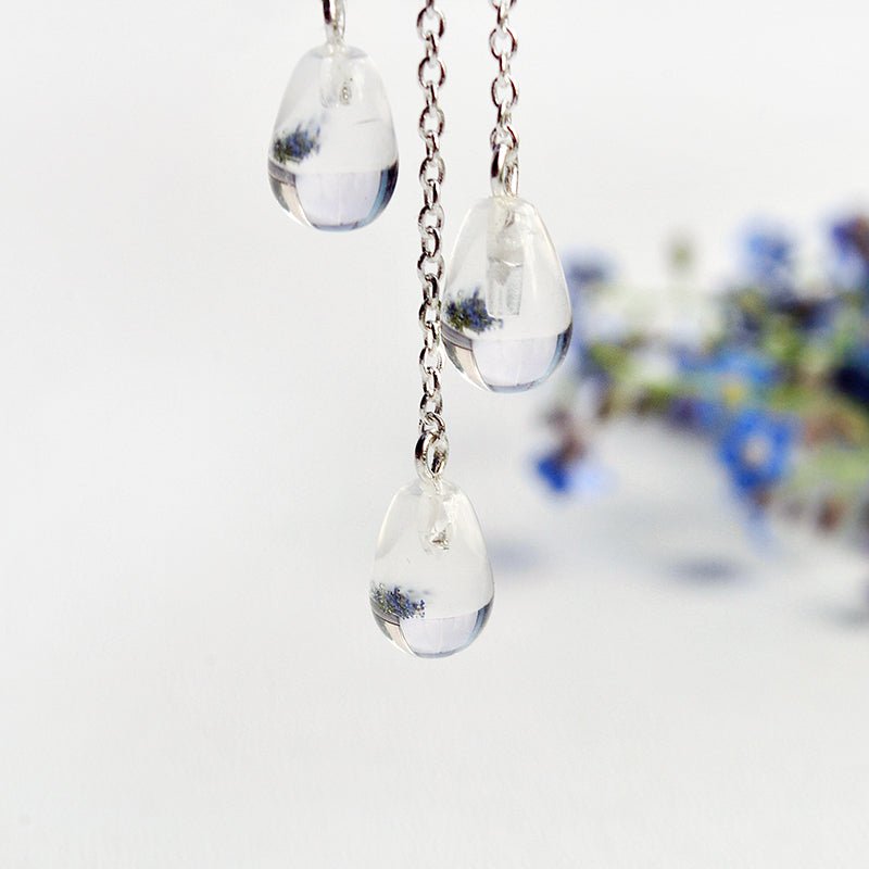 Rainy Cloud - Drop Earrings | NEW - MetalVoque