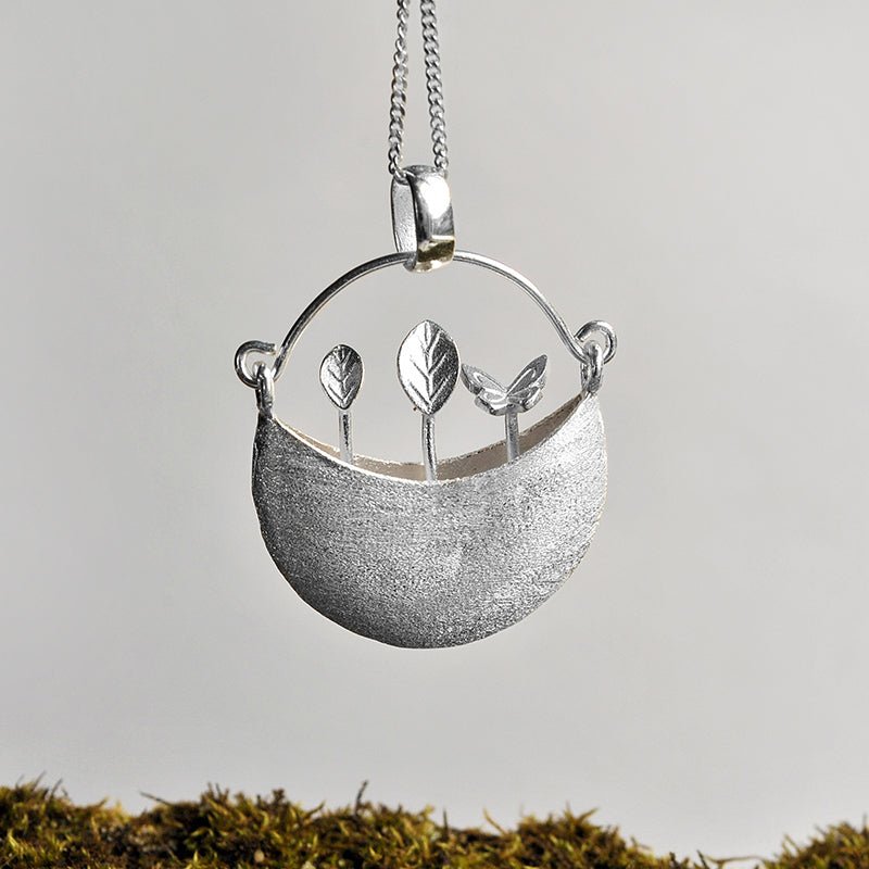 My Little Garden - Handmade Pendant - MetalVoque