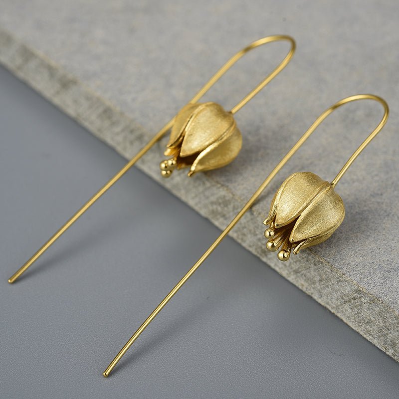 Tulip Bud - Dangle Earrings | NEW