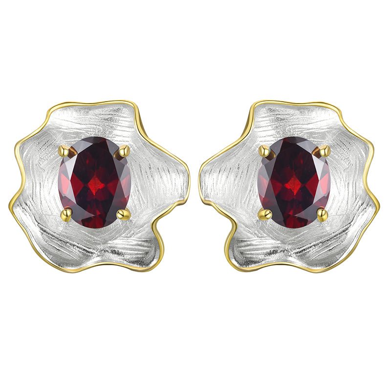 Baroque Leaf - Stud Earrings | NEW