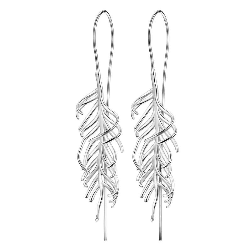 Fiddle Fern - Handmade Earrings | NEW - MetalVoque