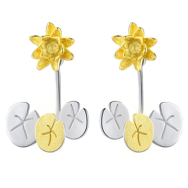 Lily Pad - Stud Earrings