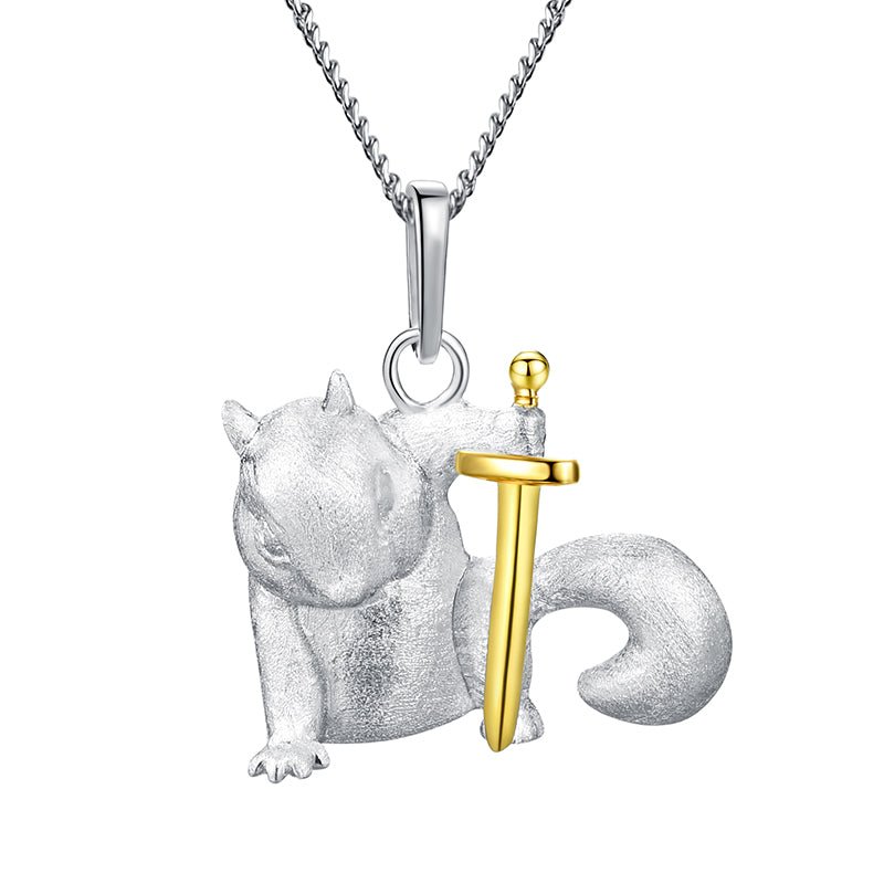 King Squirrel - Handmade Necklace