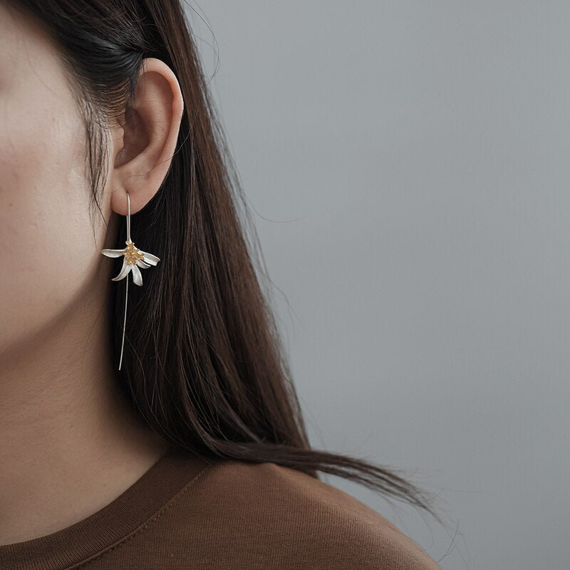 Osmanthus Flower - Dangle Earrings