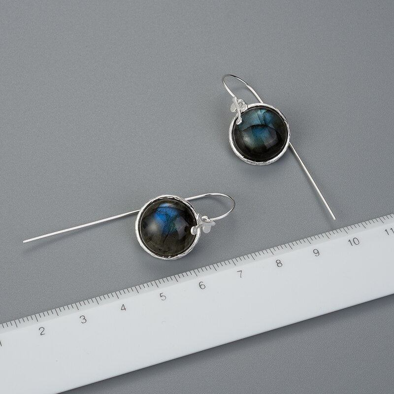 Labradorite Mirror - Dangle Earrings | NEW